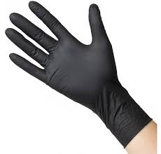 Gants nitriles noirs