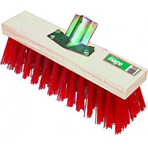 Balai fibre rigide en bois